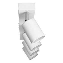 DOA OPRAWA ŚCIENNO-SUFITOWA, MOC MAX. 4X50W, GU10, IP20, BIAŁA ORNO DOA OPRAWA ŚCIENNO-SUFITOWA, MOC MAX. 4X50W, GU10, IP20, BIAŁA ORNO