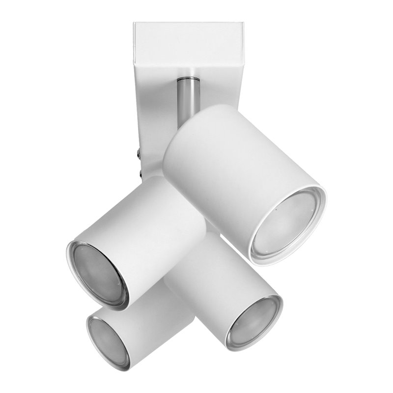 DOA OPRAWA ŚCIENNO-SUFITOWA, MOC MAX. 4X50W, GU10, IP20, BIAŁA ORNO DOA OPRAWA ŚCIENNO-SUFITOWA, MOC MAX. 4X50W, GU10, IP20, BIAŁA ORNO