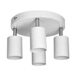 RINO SP 4, OPRAWA ŚCIENNO-SUFITOWA, GU10 MAX. 4X50W, IP20, BIAŁA ORNO RINO SP 4, OPRAWA ŚCIENNO-SUFITOWA, GU10 MAX. 4X50W, IP20, BIAŁA ORNO