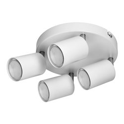 RINO SP 4, OPRAWA ŚCIENNO-SUFITOWA, GU10 MAX. 4X50W, IP20, BIAŁA ORNO RINO SP 4, OPRAWA ŚCIENNO-SUFITOWA, GU10 MAX. 4X50W, IP20, BIAŁA ORNO