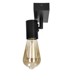 RIO SP 1, OPRAWA ŚCIENNO-SUFITOWA, E27 MAX. 60W, IP20, CZARNA ORNO RIO SP 1, OPRAWA ŚCIENNO-SUFITOWA, E27 MAX. 60W, IP20, CZARNA ORNO
