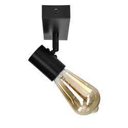 RIO SP 1, OPRAWA ŚCIENNO-SUFITOWA, E27 MAX. 60W, IP20, CZARNA ORNO RIO SP 1, OPRAWA ŚCIENNO-SUFITOWA, E27 MAX. 60W, IP20, CZARNA ORNO