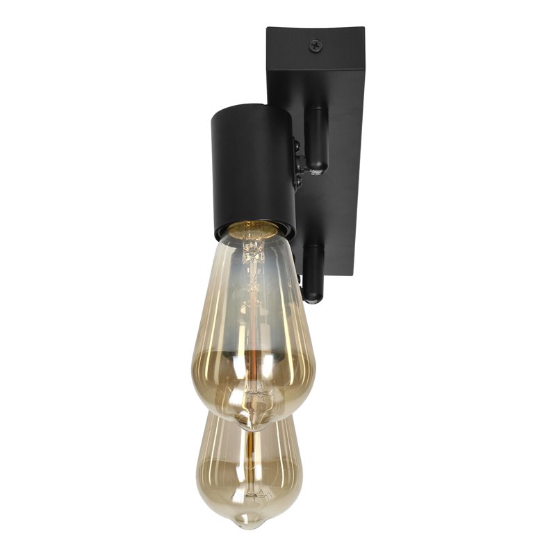 RIO SP 2, OPRAWA ŚCIENNO-SUFITOWA, E27 MAX. 2X60W, IP20, CZARNA ORNO RIO SP 2, OPRAWA ŚCIENNO-SUFITOWA, E27 MAX. 2X60W, IP20, CZARNA ORNO