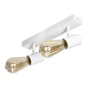 RIO SP 2, OPRAWA ŚCIENNO-SUFITOWA, E27 MAX. 2X60W, IP20, BIAŁA ORNO RIO SP 2, OPRAWA ŚCIENNO-SUFITOWA, E27 MAX. 2X60W, IP20, BIAŁA ORNO