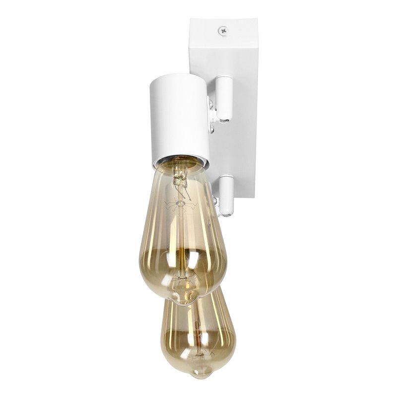 RIO SP 2, OPRAWA ŚCIENNO-SUFITOWA, E27 MAX. 2X60W, IP20, BIAŁA ORNO RIO SP 2, OPRAWA ŚCIENNO-SUFITOWA, E27 MAX. 2X60W, IP20, BIAŁA ORNO