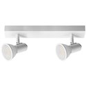 RIO SP 2, OPRAWA ŚCIENNO-SUFITOWA, GU10 MAX. 2X60W, IP20, BIAŁA ORNO RIO SP 2, OPRAWA ŚCIENNO-SUFITOWA, GU10 MAX. 2X60W, IP20, BIAŁA ORNO