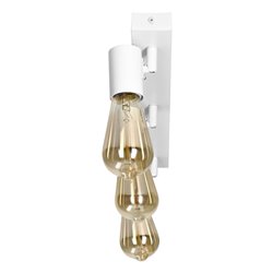 RIO SP 3, OPRAWA ŚCIENNO-SUFITOWA, E27 MAX. 3X60W, IP20, BIAŁA ORNO RIO SP 3, OPRAWA ŚCIENNO-SUFITOWA, E27 MAX. 3X60W, IP20, BIAŁA ORNO