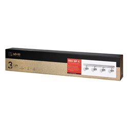 RIO SP 4 OPRAWA ŚCIENNO-SUFITOWA, E27 MAX. 4X60W, IP20, BIAŁA ORNO RIO SP 4 OPRAWA ŚCIENNO-SUFITOWA, E27 MAX. 4X60W, IP20, BIAŁA ORNO