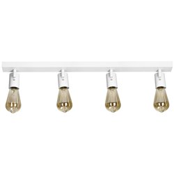 RIO SP 4 OPRAWA ŚCIENNO-SUFITOWA, E27 MAX. 4X60W, IP20, BIAŁA ORNO RIO SP 4 OPRAWA ŚCIENNO-SUFITOWA, E27 MAX. 4X60W, IP20, BIAŁA ORNO