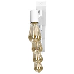 RIO SP 4 OPRAWA ŚCIENNO-SUFITOWA, E27 MAX. 4X60W, IP20, BIAŁA ORNO RIO SP 4 OPRAWA ŚCIENNO-SUFITOWA, E27 MAX. 4X60W, IP20, BIAŁA ORNO