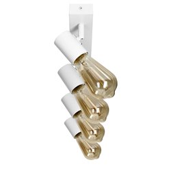 RIO SP 4 OPRAWA ŚCIENNO-SUFITOWA, E27 MAX. 4X60W, IP20, BIAŁA ORNO RIO SP 4 OPRAWA ŚCIENNO-SUFITOWA, E27 MAX. 4X60W, IP20, BIAŁA ORNO