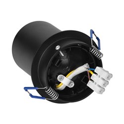MALTA SP 1, OPRAWA ŚCIENNO-SUFITOWA PODTYNKOWA, GU10 MAX. 12W, IP20, CZARNA ORNO MALTA SP 1, OPRAWA ŚCIENNO-SUFITOWA PODTYNKOWA, GU10 MAX. 12W, IP20, CZARNA ORNO