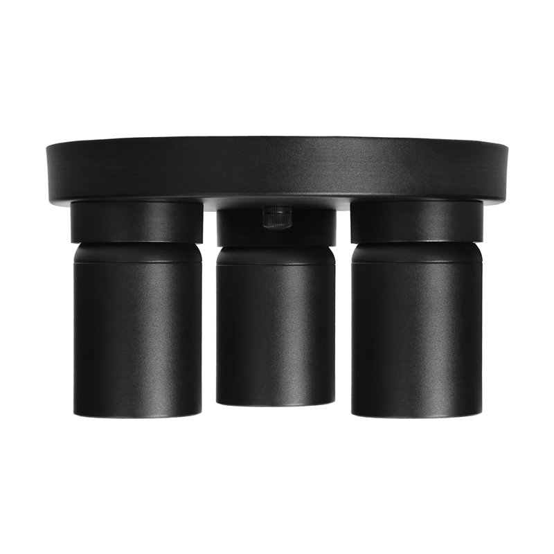 MALTA SP 3, OPRAWA ŚCIENNO-SUFITOWA, GU10 MAX. 3X12W, IP20, CZARNA, OKRĄGŁA PODSTAWA ORNO MALTA SP 3, OPRAWA ŚCIENNO-SUFITOWA, GU10 MAX. 3X12W, IP20, CZARNA, OKRĄGŁA PODSTAWA ORNO