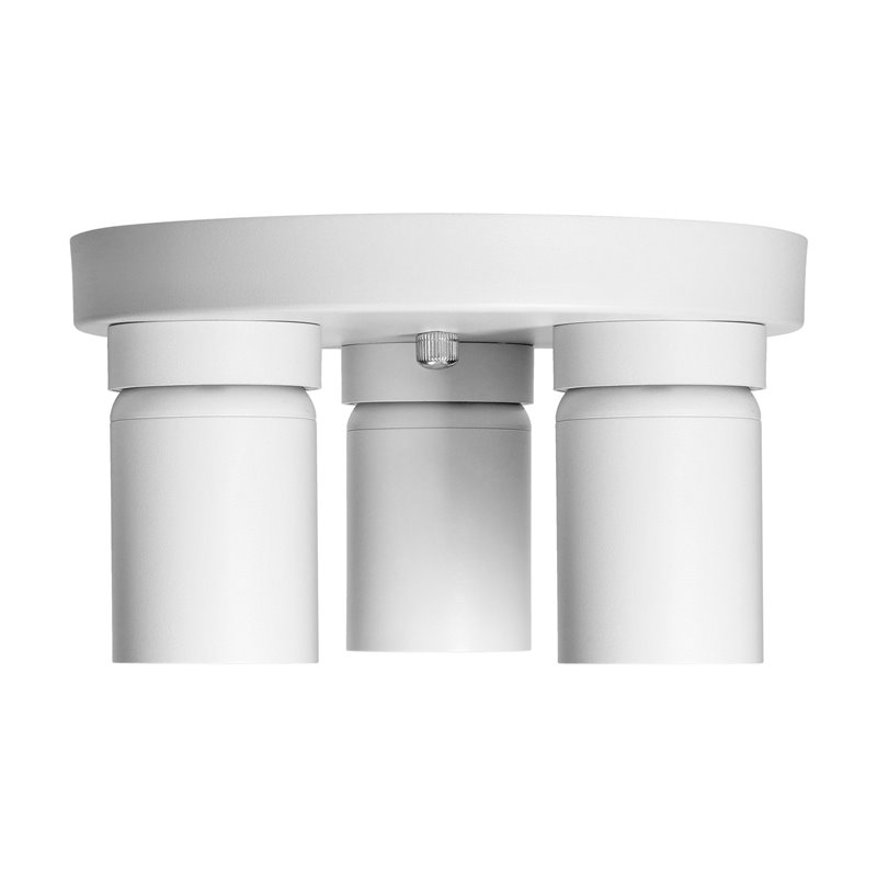 MALTA SP 3, OPRAWA ŚCIENNO-SUFITOWA, GU10 MAX. 3X12W, IP20, BIAŁA, OKRĄGŁA PODSTAWA ORNO MALTA SP 3, OPRAWA ŚCIENNO-SUFITOWA, GU10 MAX. 3X12W, IP20, BIAŁA, OKRĄGŁA PODSTAWA ORNO