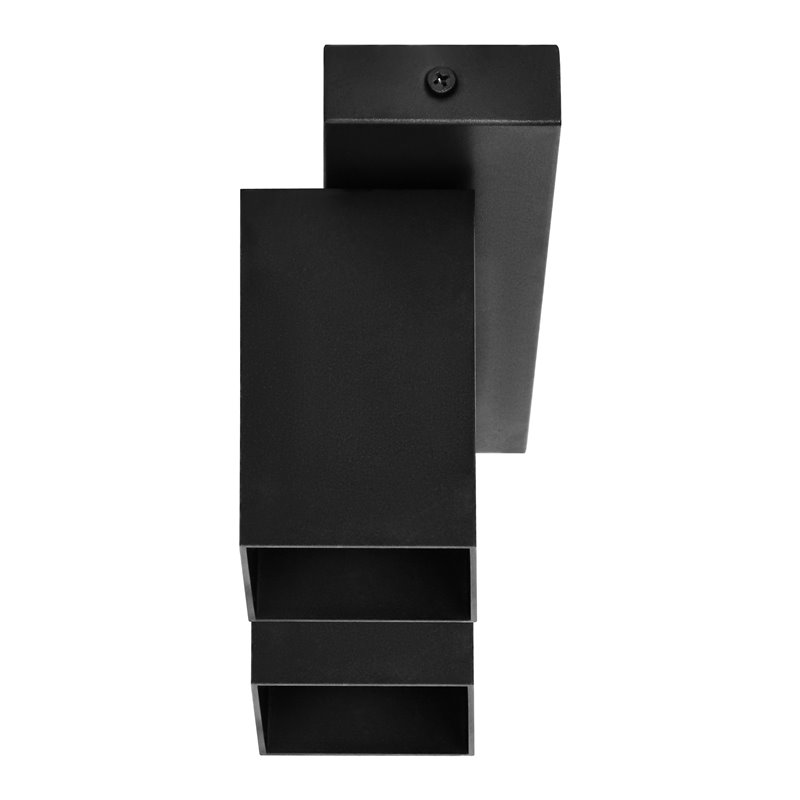 KUBAR SP 2, OPRAWA ŚCIENNO-SUFITOWA, 2XGU10, IP20, CZARNA ORNO KUBAR SP 2, OPRAWA ŚCIENNO-SUFITOWA, 2XGU10, IP20, CZARNA ORNO