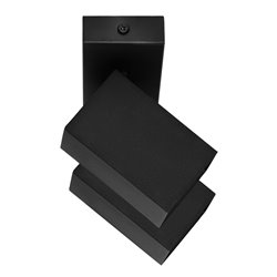 KUBAR SP 2, OPRAWA ŚCIENNO-SUFITOWA, 2XGU10, IP20, CZARNA ORNO KUBAR SP 2, OPRAWA ŚCIENNO-SUFITOWA, 2XGU10, IP20, CZARNA ORNO