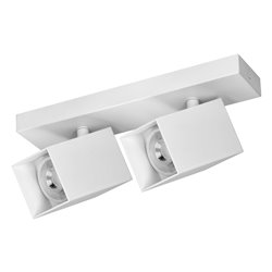 KUBAR SP 2, OPRAWA ŚCIENNO-SUFITOWA, 2XGU10, IP20, BIAŁA ORNO KUBAR SP 2, OPRAWA ŚCIENNO-SUFITOWA, 2XGU10, IP20, BIAŁA ORNO