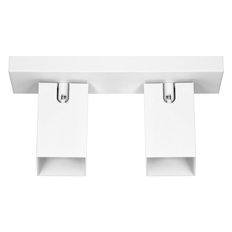 KUBAR SP 2, OPRAWA ŚCIENNO-SUFITOWA, 2XGU10, IP20, BIAŁA ORNO KUBAR SP 2, OPRAWA ŚCIENNO-SUFITOWA, 2XGU10, IP20, BIAŁA ORNO