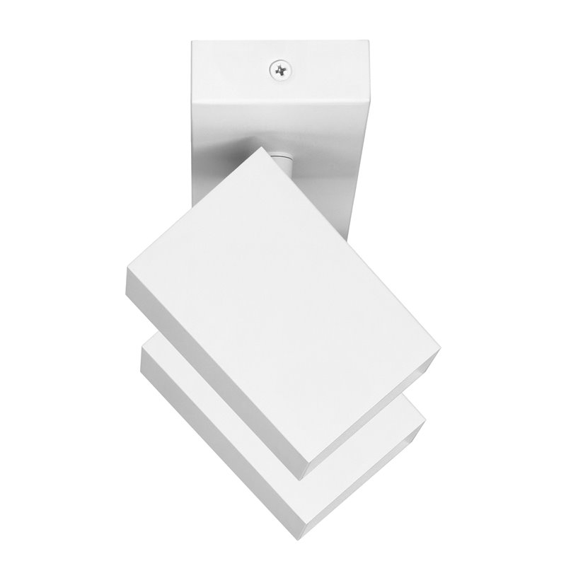 KUBAR SP 2, OPRAWA ŚCIENNO-SUFITOWA, 2XGU10, IP20, BIAŁA ORNO KUBAR SP 2, OPRAWA ŚCIENNO-SUFITOWA, 2XGU10, IP20, BIAŁA ORNO
