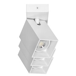 KUBAR SP 3, OPRAWA ŚCIENNO-SUFITOWA, 3XGU10, IP20, BIAŁA ORNO KUBAR SP 3, OPRAWA ŚCIENNO-SUFITOWA, 3XGU10, IP20, BIAŁA ORNO
