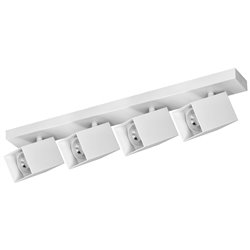 KUBAR SP 4, OPRAWA ŚCIENNO-SUFITOWA, 4XGU10, IP20, BIAŁA ORNO KUBAR SP 4, OPRAWA ŚCIENNO-SUFITOWA, 4XGU10, IP20, BIAŁA ORNO