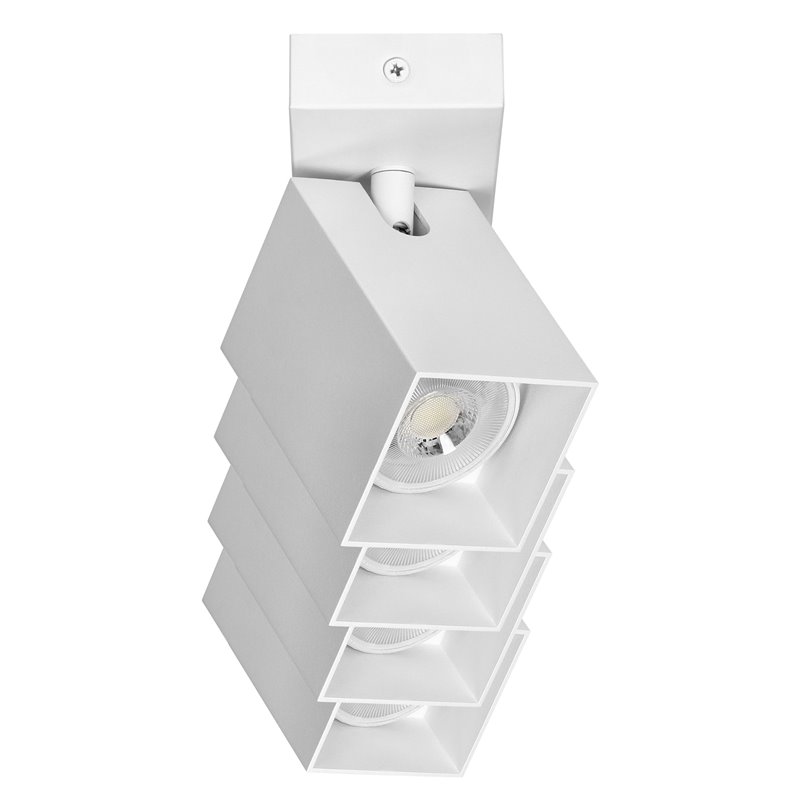 KUBAR SP 4, OPRAWA ŚCIENNO-SUFITOWA, 4XGU10, IP20, BIAŁA ORNO KUBAR SP 4, OPRAWA ŚCIENNO-SUFITOWA, 4XGU10, IP20, BIAŁA ORNO