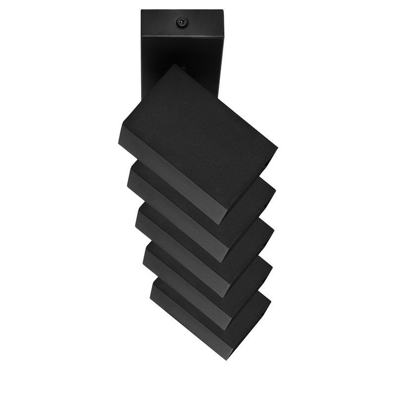 KUBAR SP 5, OPRAWA ŚCIENNO-SUFITOWA, 5XGU10, IP20, CZARNA ORNO KUBAR SP 5, OPRAWA ŚCIENNO-SUFITOWA, 5XGU10, IP20, CZARNA ORNO