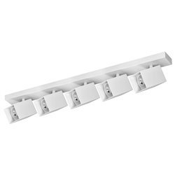 KUBAR SP 5, OPRAWA ŚCIENNO-SUFITOWA, 5XGU10, IP20, BIAŁA ORNO KUBAR SP 5, OPRAWA ŚCIENNO-SUFITOWA, 5XGU10, IP20, BIAŁA ORNO