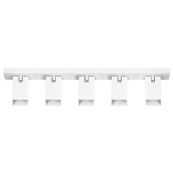 KUBAR SP 5, OPRAWA ŚCIENNO-SUFITOWA, 5XGU10, IP20, BIAŁA ORNO KUBAR SP 5, OPRAWA ŚCIENNO-SUFITOWA, 5XGU10, IP20, BIAŁA ORNO