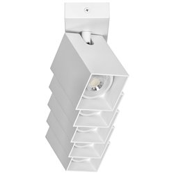 KUBAR SP 5, OPRAWA ŚCIENNO-SUFITOWA, 5XGU10, IP20, BIAŁA ORNO KUBAR SP 5, OPRAWA ŚCIENNO-SUFITOWA, 5XGU10, IP20, BIAŁA ORNO