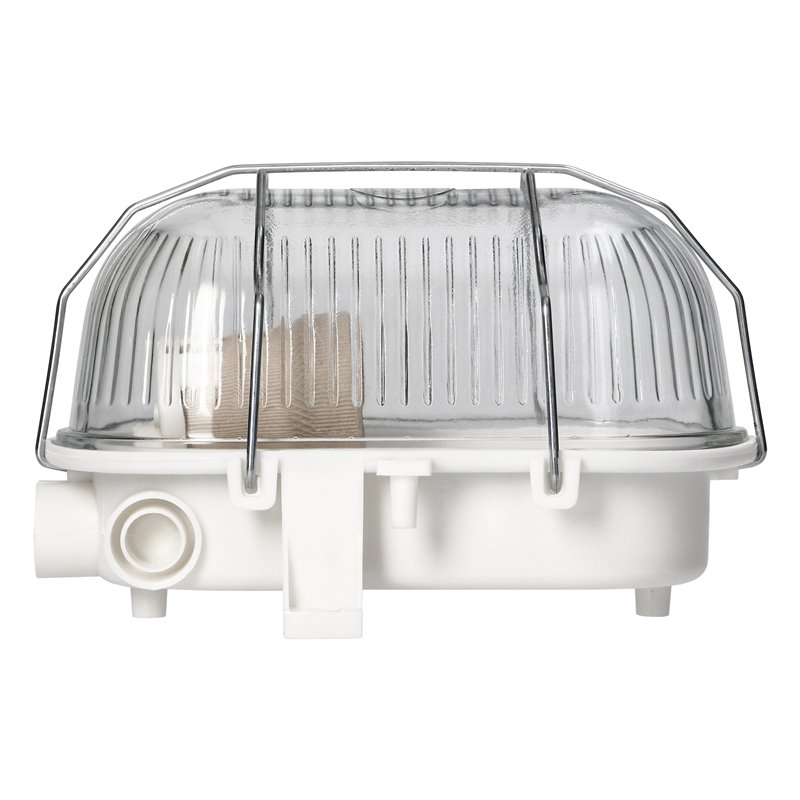BODRUM, OPRAWA OŚWIETLENIOWA, E27, MAX. 15W, IP54, KLOSZ SZKLANY, STALOWA OSŁONA, BIAŁA ORNO BODRUM, OPRAWA OŚWIETLENIOWA, E27, MAX. 15W, IP54, KLOSZ SZKLANY, STALOWA OSŁONA, BIAŁA ORNO