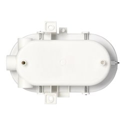 BODRUM, OPRAWA OŚWIETLENIOWA, E27, MAX. 15W, IP54, KLOSZ SZKLANY, STALOWA OSŁONA, BIAŁA ORNO BODRUM, OPRAWA OŚWIETLENIOWA, E27, MAX. 15W, IP54, KLOSZ SZKLANY, STALOWA OSŁONA, BIAŁA ORNO