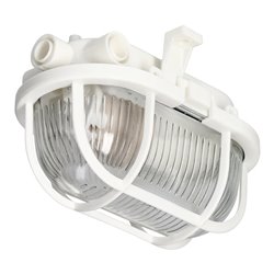 SOTOA, OPRAWA OŚWIETLENIOWA,E27, MAX. 15W, IP54, KLOSZ SZKLANY, OSŁONA PLASTIKOWA, BIAŁA ORNO SOTOA, OPRAWA OŚWIETLENIOWA,E27, MAX. 15W, IP54, KLOSZ SZKLANY, OSŁONA PLASTIKOWA, BIAŁA ORNO