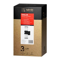 DALIA OPRAWA OGRODOWA Z CZUJNIKIEM RUCHU, 2XE27, MAX. 2X15W, IP54, CZARNA ORNO DALIA OPRAWA OGRODOWA Z CZUJNIKIEM RUCHU, 2XE27, MAX. 2X15W, IP54, CZARNA ORNO