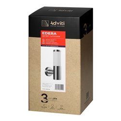 EDERA OPRAWA OGRODOWA, E27, MAX. 15W, IP44, STAL NIERDZEWNA ORNO EDERA OPRAWA OGRODOWA, E27, MAX. 15W, IP44, STAL NIERDZEWNA ORNO