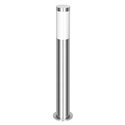 EDERA OPRAWA OGRODOWA SŁUPEK, E27, MAX. 15W, IP44, 65 CM, STAL NIERDZEWNA ORNO