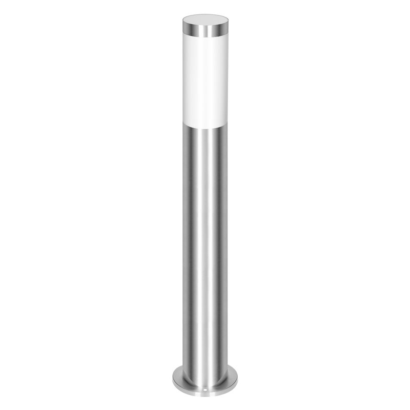 EDERA OPRAWA OGRODOWA SŁUPEK, E27, MAX. 15W, IP44, 65 CM, STAL NIERDZEWNA ORNO