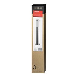 EDERA OPRAWA OGRODOWA SŁUPEK, E27, MAX. 15W, IP44, 65 CM, STAL NIERDZEWNA ORNO EDERA OPRAWA OGRODOWA SŁUPEK, E27, MAX. 15W, IP44, 65 CM, STAL NIERDZEWNA ORNO