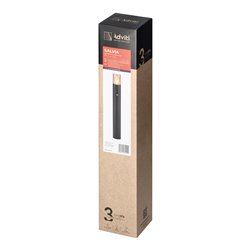 SALVIA OPRAWA OGRODOWA SŁUPEK Z CZUJNIKIEM PIR, E27, MAX. 15W, IP54, 50CM, SZARY ORNO SALVIA OPRAWA OGRODOWA SŁUPEK Z CZUJNIKIEM PIR, E27, MAX. 15W, IP54, 50CM, SZARY ORNO