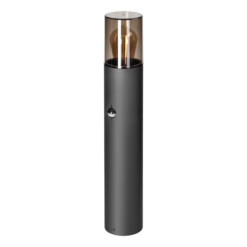 SALVIA OPRAWA OGRODOWA SŁUPEK Z CZUJNIKIEM PIR, E27, MAX. 15W, IP54, 50CM, SZARY ORNO SALVIA OPRAWA OGRODOWA SŁUPEK Z CZUJNIKIEM PIR, E27, MAX. 15W, IP54, 50CM, SZARY ORNO