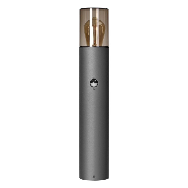 SALVIA OPRAWA OGRODOWA SŁUPEK Z CZUJNIKIEM PIR, E27, MAX. 15W, IP54, 50CM, SZARY ORNO SALVIA OPRAWA OGRODOWA SŁUPEK Z CZUJNIKIEM PIR, E27, MAX. 15W, IP54, 50CM, SZARY ORNO
