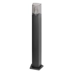 PEONIA OPRAWA OGRODOWA SŁUPEK Z CZUJNIKIEM RUCHU, E27, MAX. 15W, IP54, 75 CM, CZARNA ORNO PEONIA OPRAWA OGRODOWA SŁUPEK Z CZUJNIKIEM RUCHU, E27, MAX. 15W, IP54, 75 CM, CZARNA ORNO