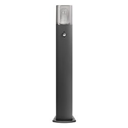 PEONIA OPRAWA OGRODOWA SŁUPEK Z CZUJNIKIEM RUCHU, E27, MAX. 15W, IP54, 75 CM, CZARNA ORNO PEONIA OPRAWA OGRODOWA SŁUPEK Z CZUJNIKIEM RUCHU, E27, MAX. 15W, IP54, 75 CM, CZARNA ORNO