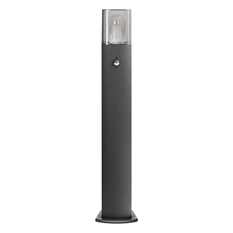 PEONIA OPRAWA OGRODOWA SŁUPEK Z CZUJNIKIEM RUCHU, E27, MAX. 15W, IP54, 75 CM, CZARNA ORNO PEONIA OPRAWA OGRODOWA SŁUPEK Z CZUJNIKIEM RUCHU, E27, MAX. 15W, IP54, 75 CM, CZARNA ORNO