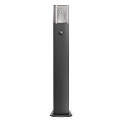PEONIA OPRAWA OGRODOWA SŁUPEK Z CZUJNIKIEM RUCHU, E27, MAX. 15W, IP54, 75 CM, CZARNA ORNO PEONIA OPRAWA OGRODOWA SŁUPEK Z CZUJNIKIEM RUCHU, E27, MAX. 15W, IP54, 75 CM, CZARNA ORNO