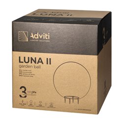 LUNA II OPRAWA OGRODOWA KULA, E27, MAX. 18W, IP65, BIAŁA, ?280 ORNO LUNA II OPRAWA OGRODOWA KULA, E27, MAX. 18W, IP65, BIAŁA, ?280 ORNO