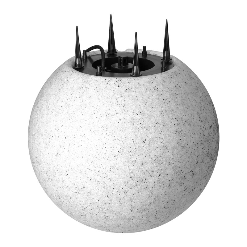 OFELIA OPRAWA OGRODOWA KULA, E27, MAX. 18W, IP65, KAMIEŃ, ?380 ORNO OFELIA OPRAWA OGRODOWA KULA, E27, MAX. 18W, IP65, KAMIEŃ, ?380 ORNO
