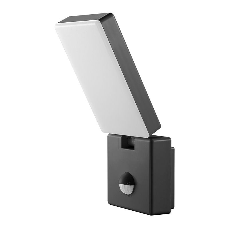 ENID LED 10W, OPRAWA OGRODOWA Z CZUJNIKIEM RUCHU PIR, 800LM, IP65, 4000K, SZARA ORNO ENID LED 10W, OPRAWA OGRODOWA Z CZUJNIKIEM RUCHU PIR, 800LM, IP65, 4000K, SZARA ORNO