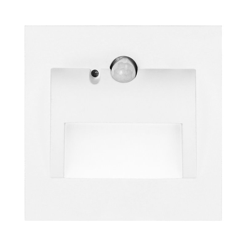 DRACO LED NEW 1,5W, OPRAWA SCHODOWA PODTYNKOWA, 12VDC, 30LM, 3000K, BIAŁA, CZUJNIK RUCHU I ZMIERZCHU ORNO DRACO LED NEW 1,5W, OPRAWA SCHODOWA PODTYNKOWA, 12VDC, 30LM, 3000K, BIAŁA, CZUJNIK RUCHU I ZMIERZCHU ORNO