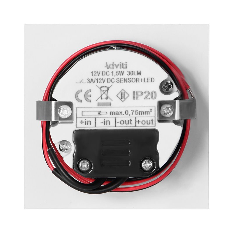 DRACO LED NEW 1,5W, OPRAWA SCHODOWA PODTYNKOWA, 12VDC, 30LM, 3000K, BIAŁA, CZUJNIK RUCHU I ZMIERZCHU ORNO DRACO LED NEW 1,5W, OPRAWA SCHODOWA PODTYNKOWA, 12VDC, 30LM, 3000K, BIAŁA, CZUJNIK RUCHU I ZMIERZCHU ORNO